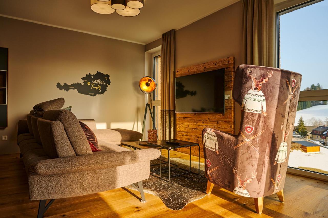 Die Tauplitz Lodges - Adler Auszeit Lodge D6 By Aa Holiday Homes Екстериор снимка