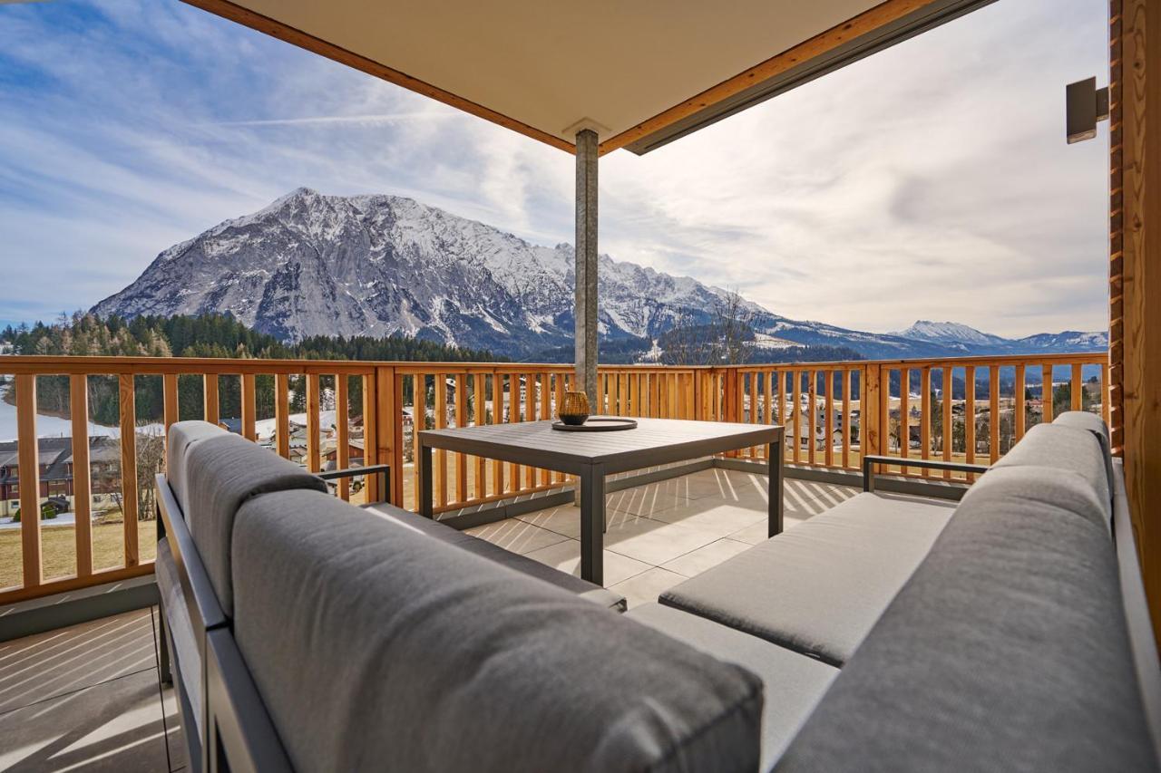 Die Tauplitz Lodges - Adler Auszeit Lodge D6 By Aa Holiday Homes Екстериор снимка